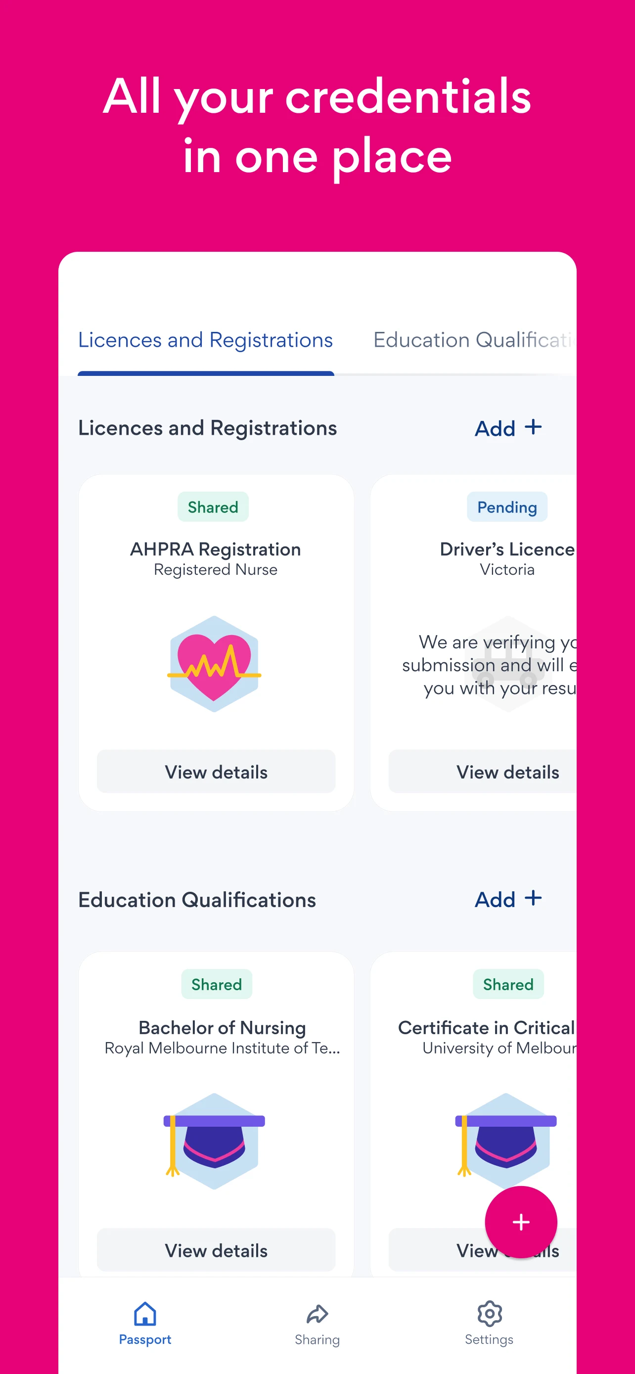 SEEK Pass screenshot